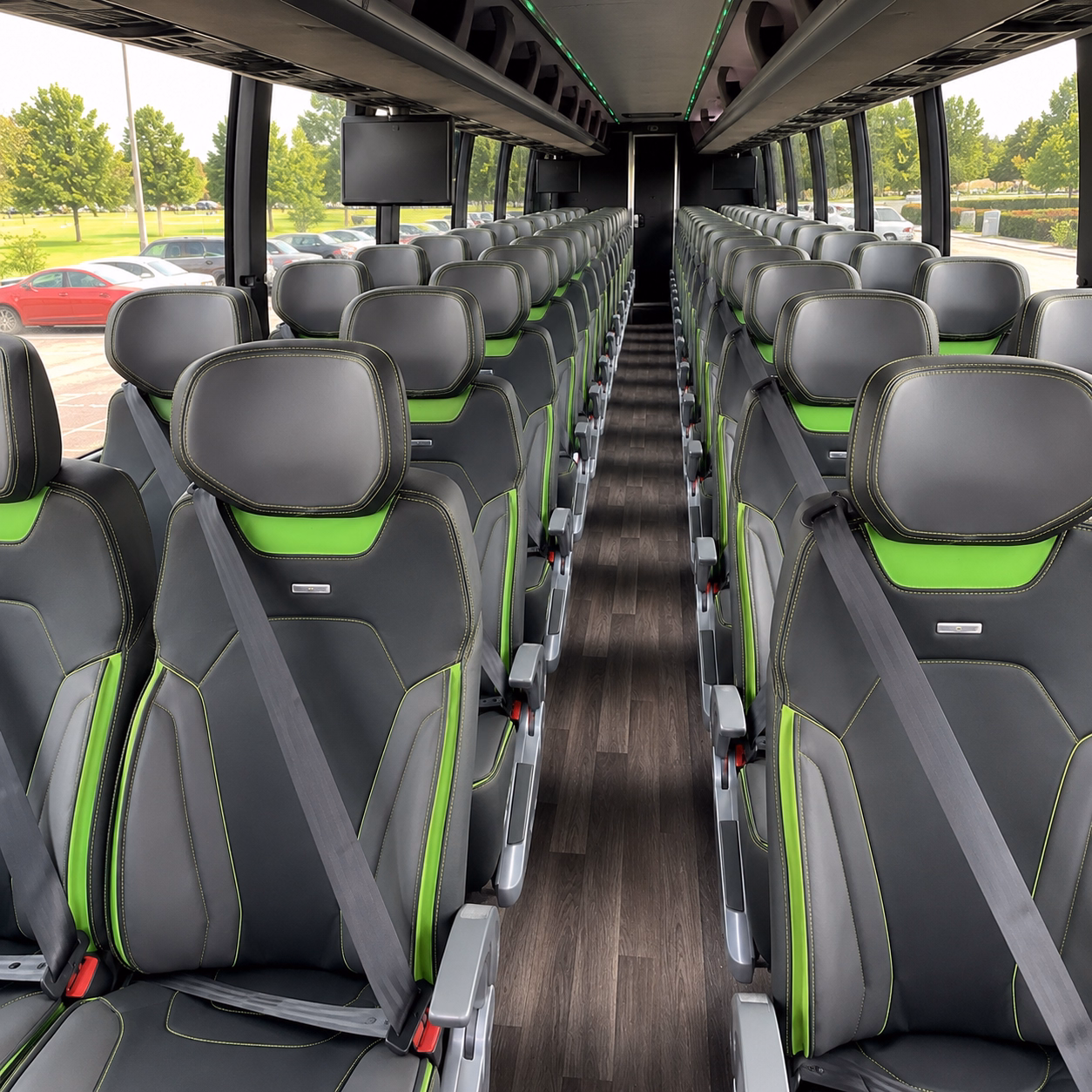 pasco religious group transportation onboard seating